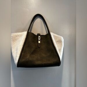 Unbillion Stylish Olive Green  Bag large tote